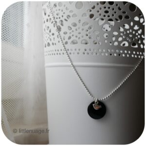 Collier little bird argenté