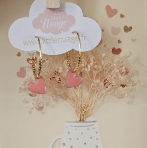 Petites créoles coeurs