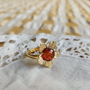 Bague Aurea *ambre*