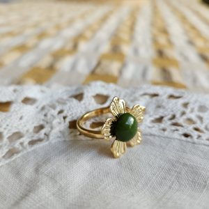 Bague Aurea *vert foncé*