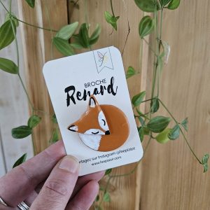 Broche renard