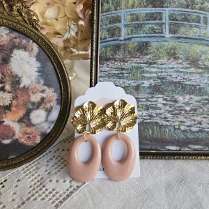 Boucles Nympheas *vieux rose*