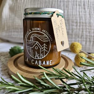 Bougie naturelle: Cèdre du Liban