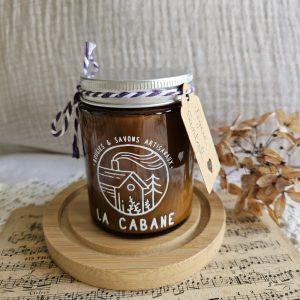 Bougie naturelle: Figue-Santal