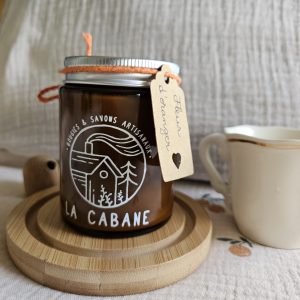 Bougie naturelle: Fleur d'oranger