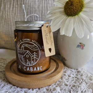 Bougie naturelle: Vanille Monoï