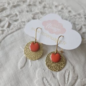 Little  paillettes *corail*