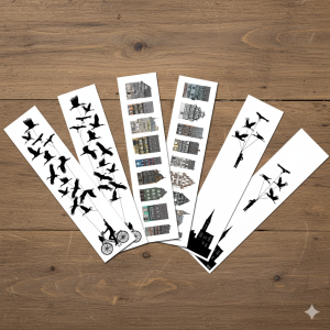 Lot de 3 marque-pages Alsace