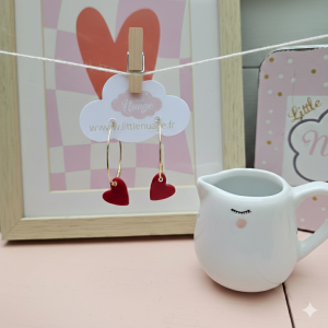 Boucles petit crush *rouge*