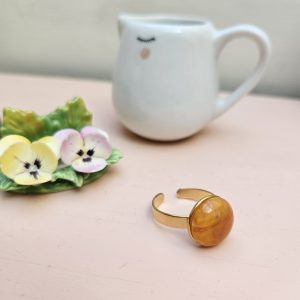 Bague sorbet *ambre*