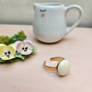 Bague sorbet * blanc*