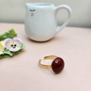 Bague sorbet *bordeaux*