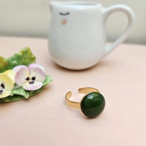 Bague sorbet * vert foncé*