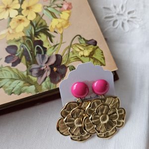 Boucles Eglantine  *fuschia*