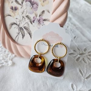Boucles Sérénité *Ambre foncé*