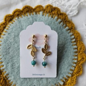 Boucles feuillages *vert*