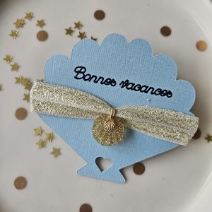 Bracelet coquillage *doré*