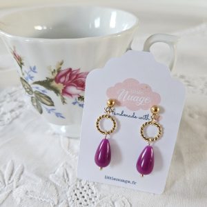 Boucles Jane Austen *violet*